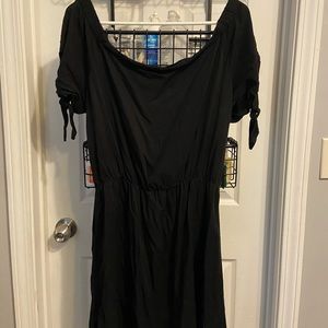 off the shoulder dress